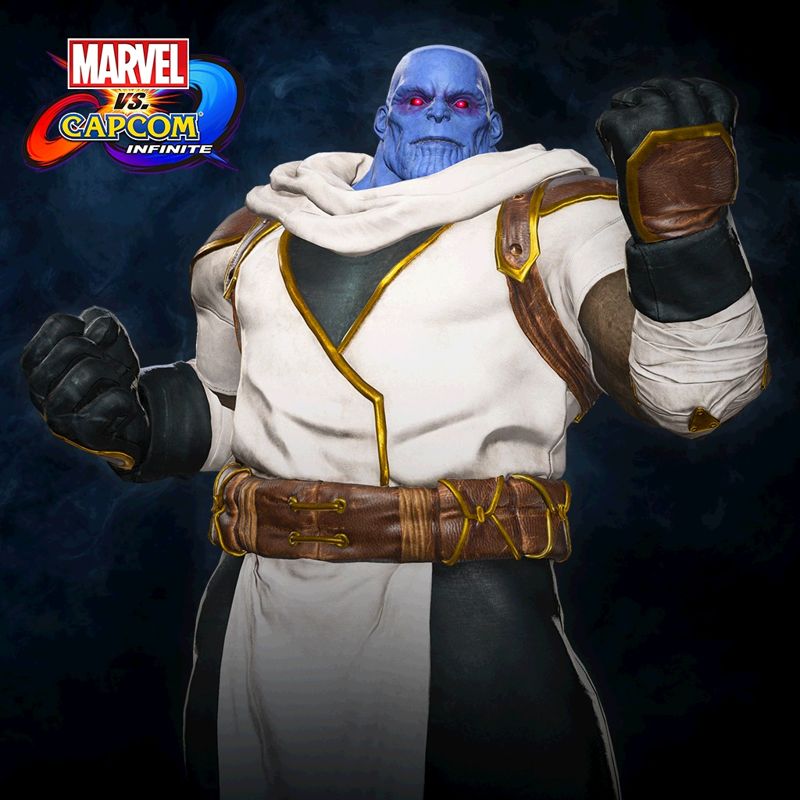 Front Cover for Marvel vs. Capcom: Infinite - Thanos Annihilation Costume (PlayStation 4) (download release)