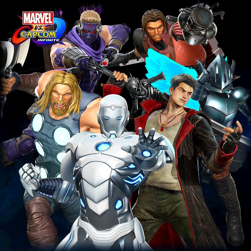 Front Cover for Marvel vs. Capcom: Infinite - Avenging Army Costume Pack (PlayStation 4)