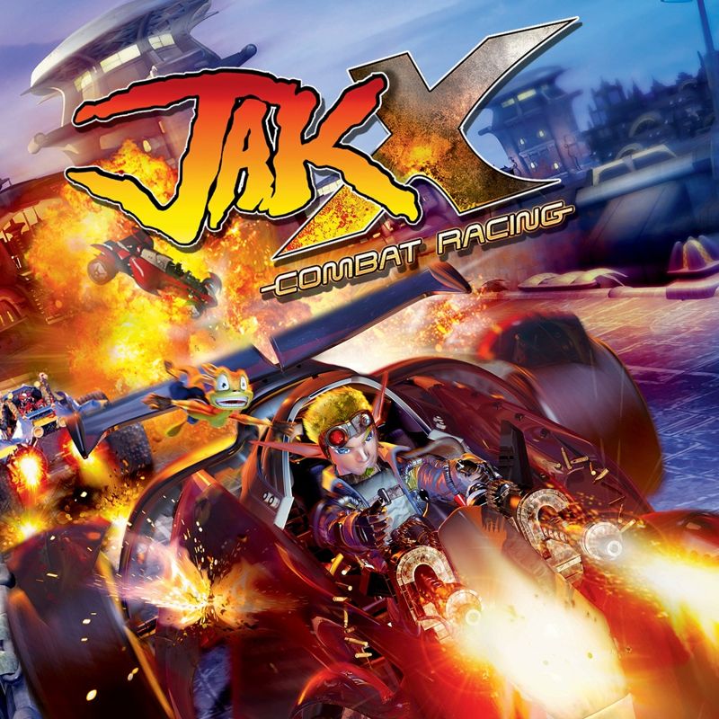 Front Cover for Jak X: Combat Racing (PlayStation 4) (download release)