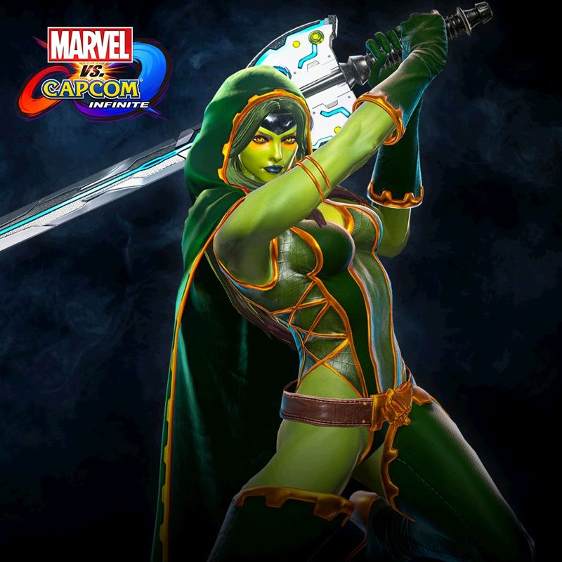 Front Cover for Marvel vs. Capcom: Infinite - Gamora Classic Costume (PlayStation 4) (download release)