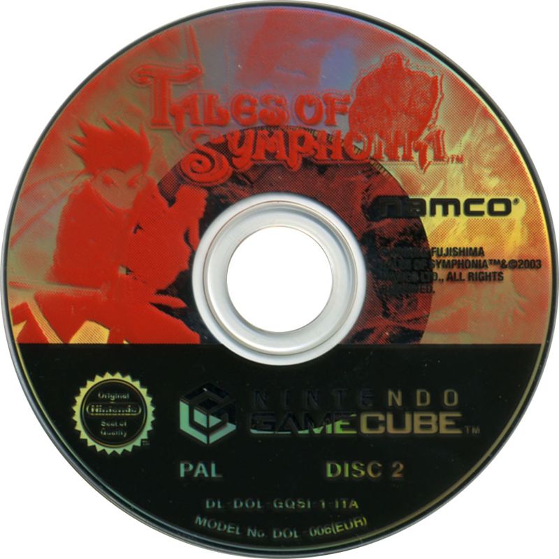 Media for Tales of Symphonia (GameCube): Disc 2