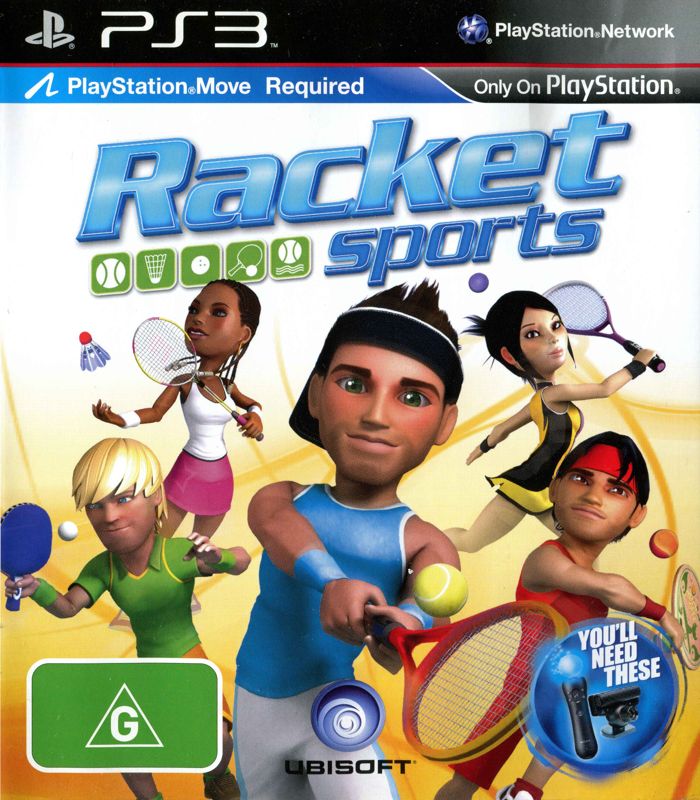 Front Cover for Racquet Sports (PlayStation 3)