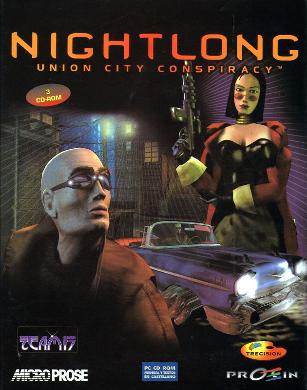 Front Cover for Nightlong: Union City Conspiracy (Windows)