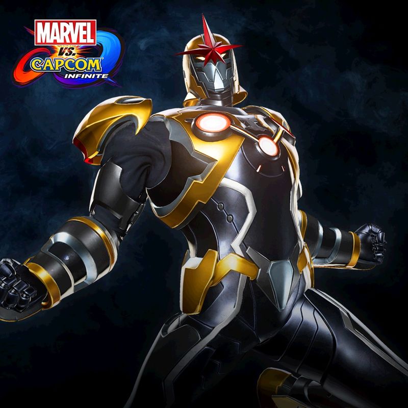 Front Cover for Marvel vs. Capcom: Infinite - Nova Prime Costume (PlayStation 4) (download release)