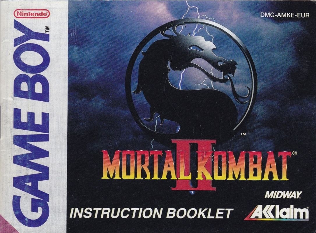 Mortal Kombat II Cover Or Packaging Material - MobyGames