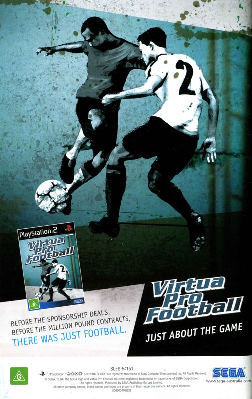 Manual for Let's Make a Soccer Team! (PlayStation 2): Back