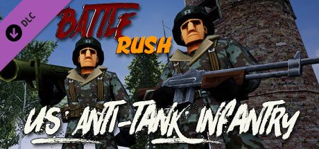 Front Cover for BattleRush: US Anti-Tank Infantry (Windows) (Steam release)
