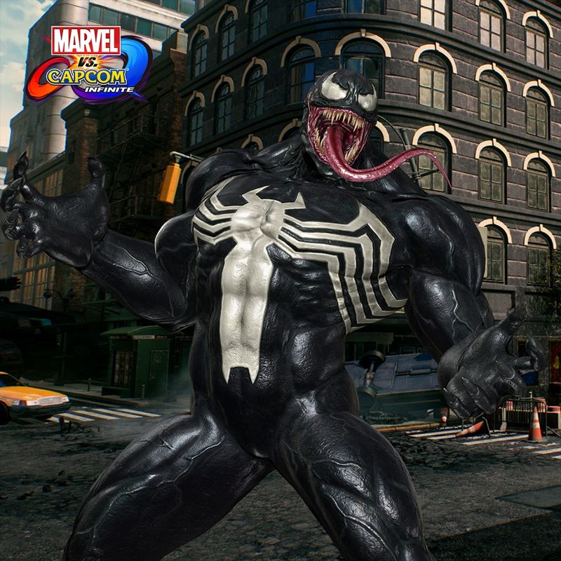 Front Cover for Marvel vs. Capcom: Infinite - Venom (PlayStation 4) (download release)