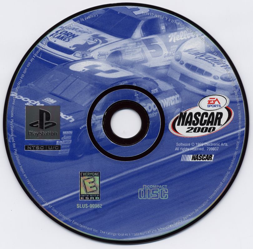 Media for NASCAR 2000 (PlayStation)
