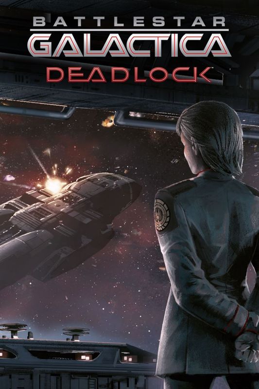Front Cover for Battlestar Galactica: Deadlock (Xbox One) (download release)
