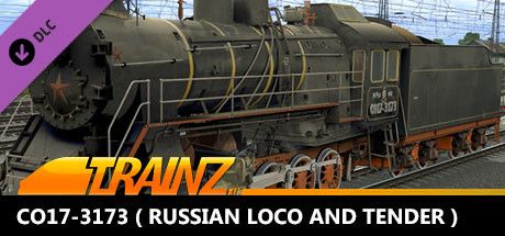 Front Cover for Trainz: CO17-3173 - Russian Loco and Tender (Macintosh and Windows) (Steam release)