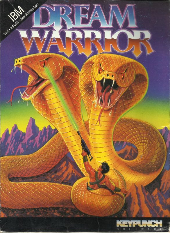 Front Cover for Dream Warrior (DOS)