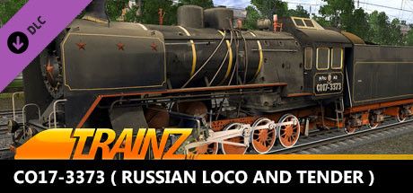 Front Cover for Trainz: CO17-3373 - Russian Loco and Tender (Macintosh and Windows) (Steam release)