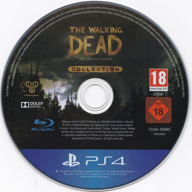 Media for The Walking Dead Collection (PlayStation 4)