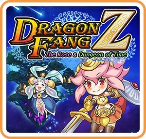 Front Cover for DragonFangZ: The Rose & Dungeon of Time (Nintendo Switch) (download release)