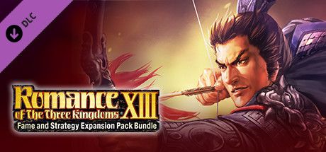 Front Cover for Romance of the Three Kingdoms XIII: Fame and Strategy Expansion Pack Bundle "Lu Bu" Bonus Officer Graphic (Windows) (Steam release)