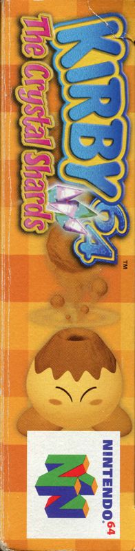 Spine/Sides for Kirby 64: The Crystal Shards (Nintendo 64): Left