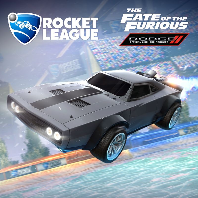 Front Cover for Rocket League: The Fate of the Furious Ice Charger (PlayStation 4) (download release)