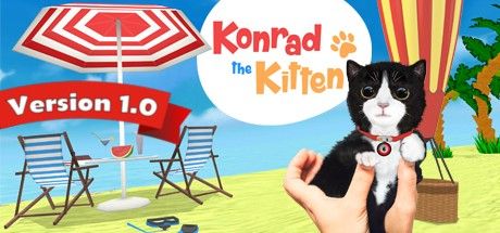 Front Cover for Konrad the Kitten (Windows) (Steam release)