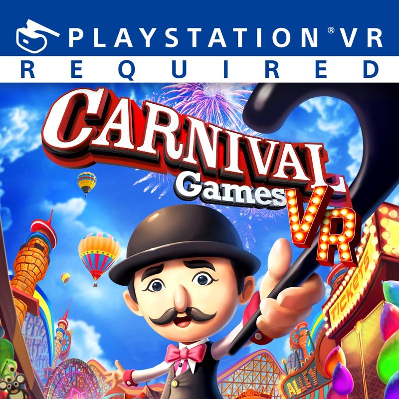 Front Cover for Carnival Games VR (PlayStation 4) (download release)