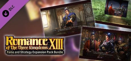 Front Cover for Romance of the Three Kingdoms XIII: Fame and Strategy Expansion Pack Bundle - Official added Events 4: Eiji Yoshikawa "Lu Bu's Peace", "Hero or Coward" and "Death of Cao Cao" (Windows) (Steam release)