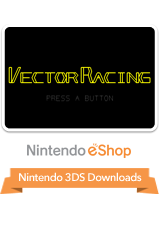 Front Cover for VectorRacing (Nintendo 3DS) (download release)