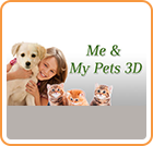 Front Cover for Me & My Pets 3D (Nintendo 3DS) (download release)