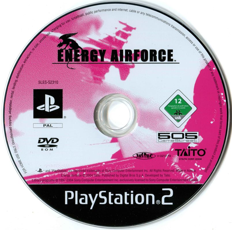 Media for Energy Airforce (PlayStation 2)