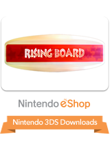 Front Cover for Rising Board (Nintendo 3DS) (download release)
