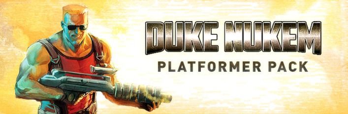 Front Cover for Duke Nukem Platformer Pack (Macintosh and Windows) (Steam release)