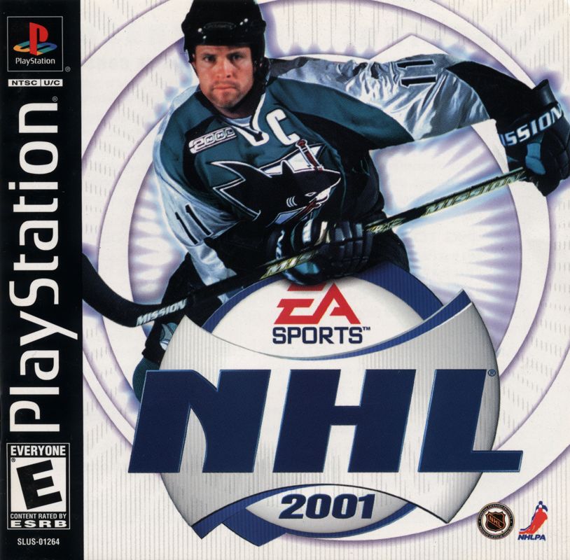 Front Cover for NHL 2001 (PlayStation)