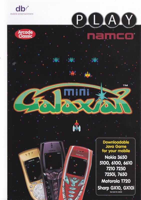 Front Cover for Galaxian Mini (J2ME)