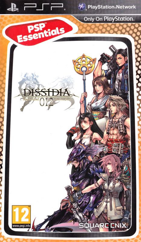 Front Cover for Dissidia 012 [duodecim] Final Fantasy (PSP) (PSP Essentials release)
