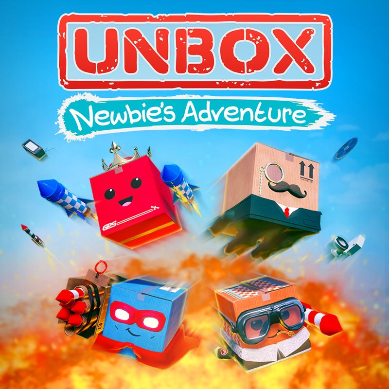 Front Cover for Unbox: Newbie's Adventure (Nintendo Switch) (download release)