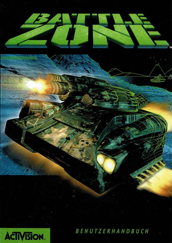 Manual for Battlezone (Windows) (Budget release): Front