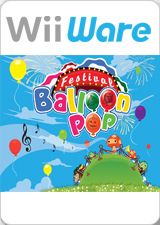 Front Cover for Balloon Pop Festival (Wii) (download release)