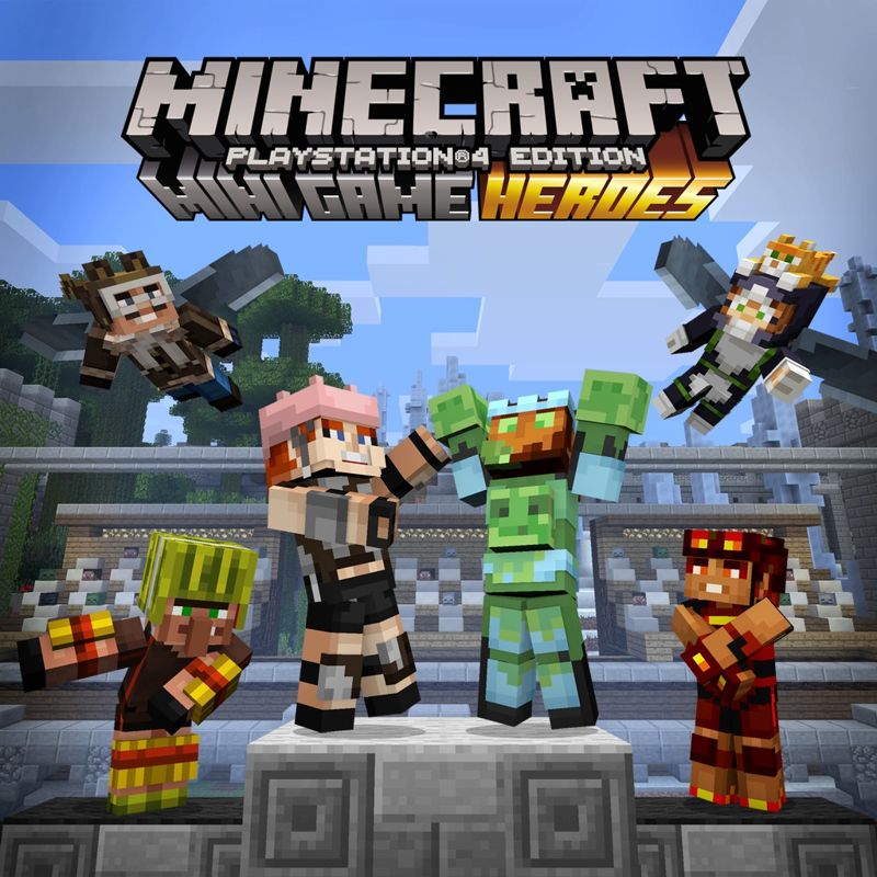 Front Cover for Minecraft: Xbox One Edition - Mini Game Heroes Skin Pack (PlayStation 4) (download release)