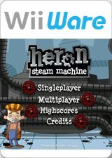 Front Cover for Heron: Steam Machine (Wii)