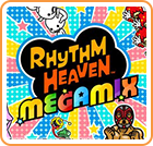 Front Cover for Rhythm Heaven Megamix (Nintendo 3DS) (download release): 1st version