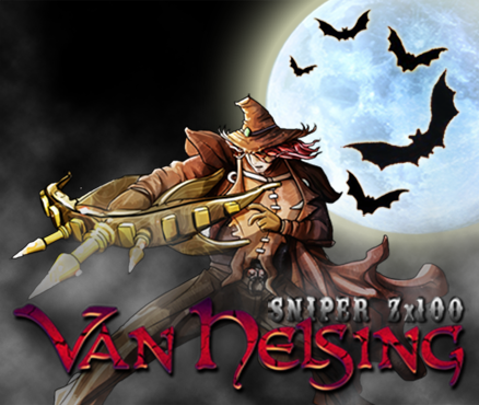 Front Cover for Van Helsing: Sniper Zx100 (Nintendo 3DS) (download release)
