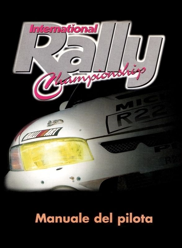 Manual for International Rally Championship (Windows): Front