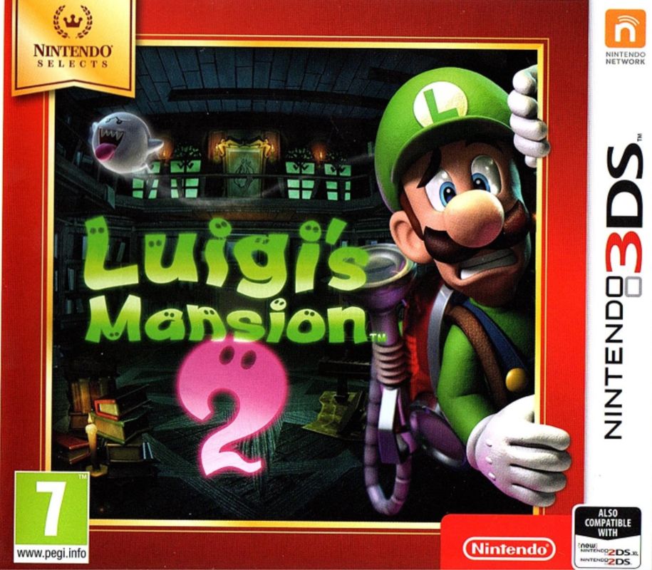 Luigi's Mansion: Dark Moon cover or packaging material - MobyGames