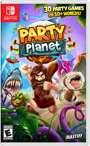 Front Cover for Party Planet (Nintendo Switch) (download release)