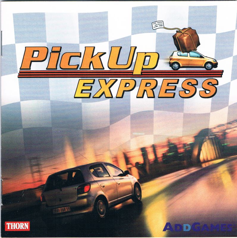 Front Cover for Pickup Express (Windows) (Toyota cars release (Also other companies are advertising in-game)): Also Manual Front