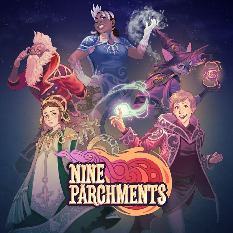 Front Cover for Nine Parchments (PlayStation 4) (download release)