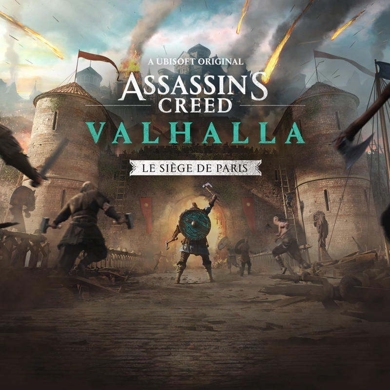 Front Cover for Assassin's Creed: Valhalla - The Siege of Paris (PlayStation 4 and PlayStation 5) (download release)