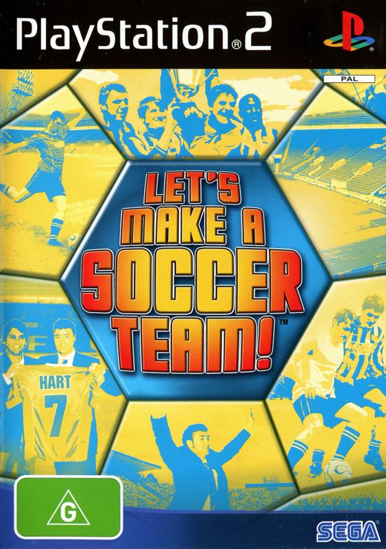 Front Cover for Let's Make a Soccer Team! (PlayStation 2)