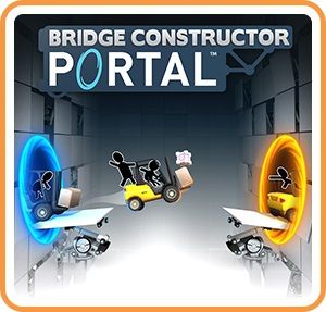 Front Cover for Bridge Constructor: Portal (Nintendo Switch) (download release): 1st version