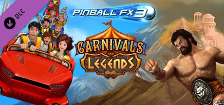 Front Cover for Pinball FX3: Carnivals and Legends (Windows) (Steam release)