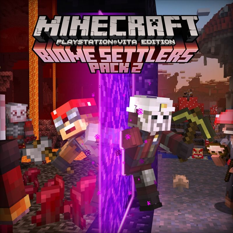 Front Cover for Minecraft: Xbox One Edition - Biome Settlers Skin Pack 2 (PS Vita) (download release)